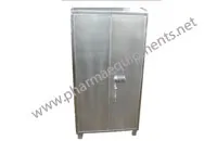 Apron hanging cabinet with use apron box - SS Rack Manufacturer